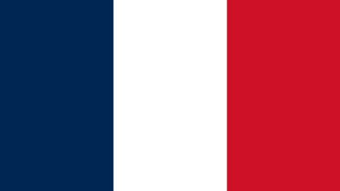 Original: Unknown Vector: SKopp, Flag of France, als gemeinfrei gekennzeichnet, Details auf Wikimedia Commons Original: Unknown Vector: SKopp, Flag of France, als gemeinfrei gekennzeichnet, Details auf Wikimedia Commons