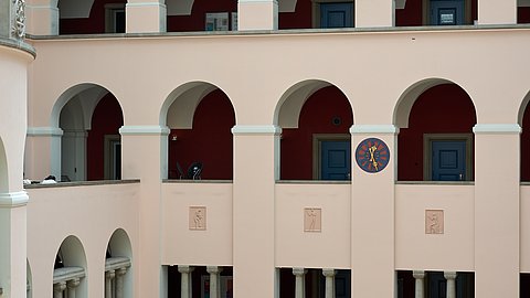 © MUT | Fabian Kurze Zu sehen ist der Lichthof der Universität Zürich