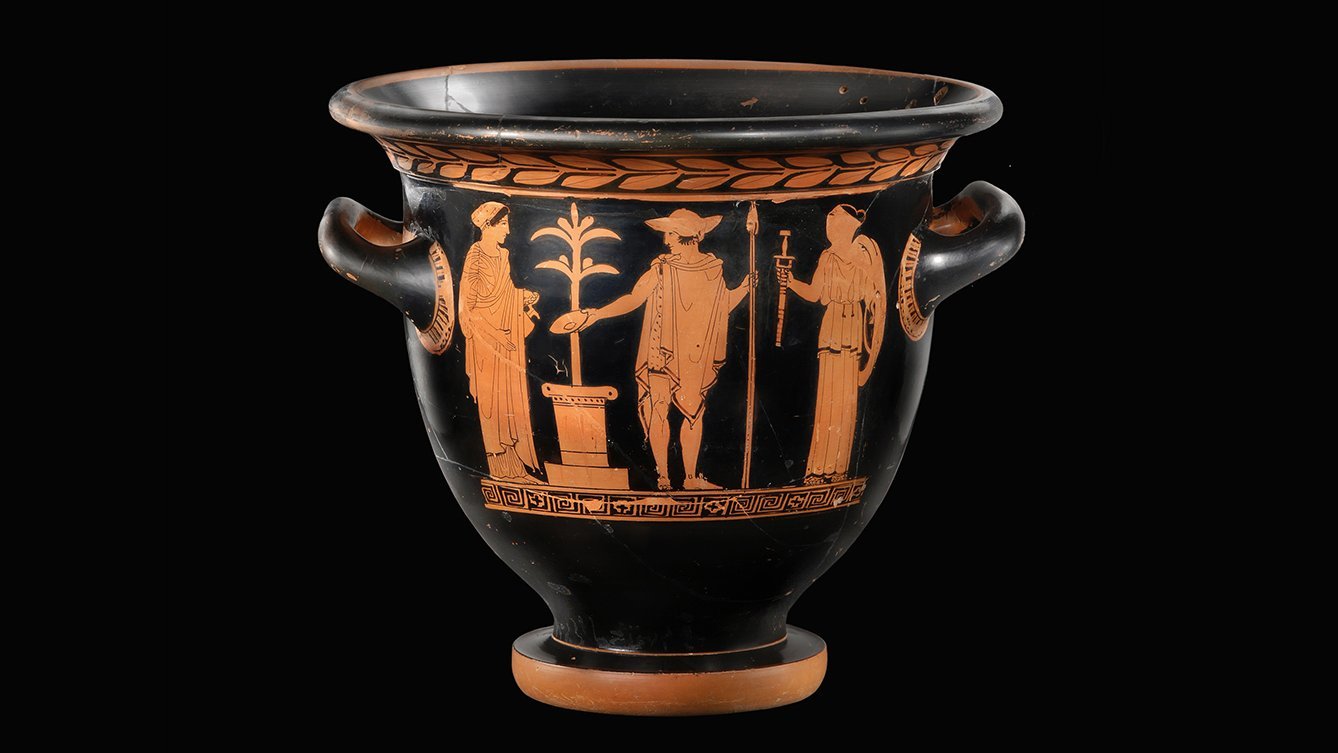 Abbildung: griechische Vase © Museum der Universität Tübingen/Valentin Marquardt