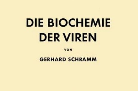 Abbildung: Standardwerk „Die Biochemie der Viren“ von Gerhard Schramm © Museum der Universität Tübingen