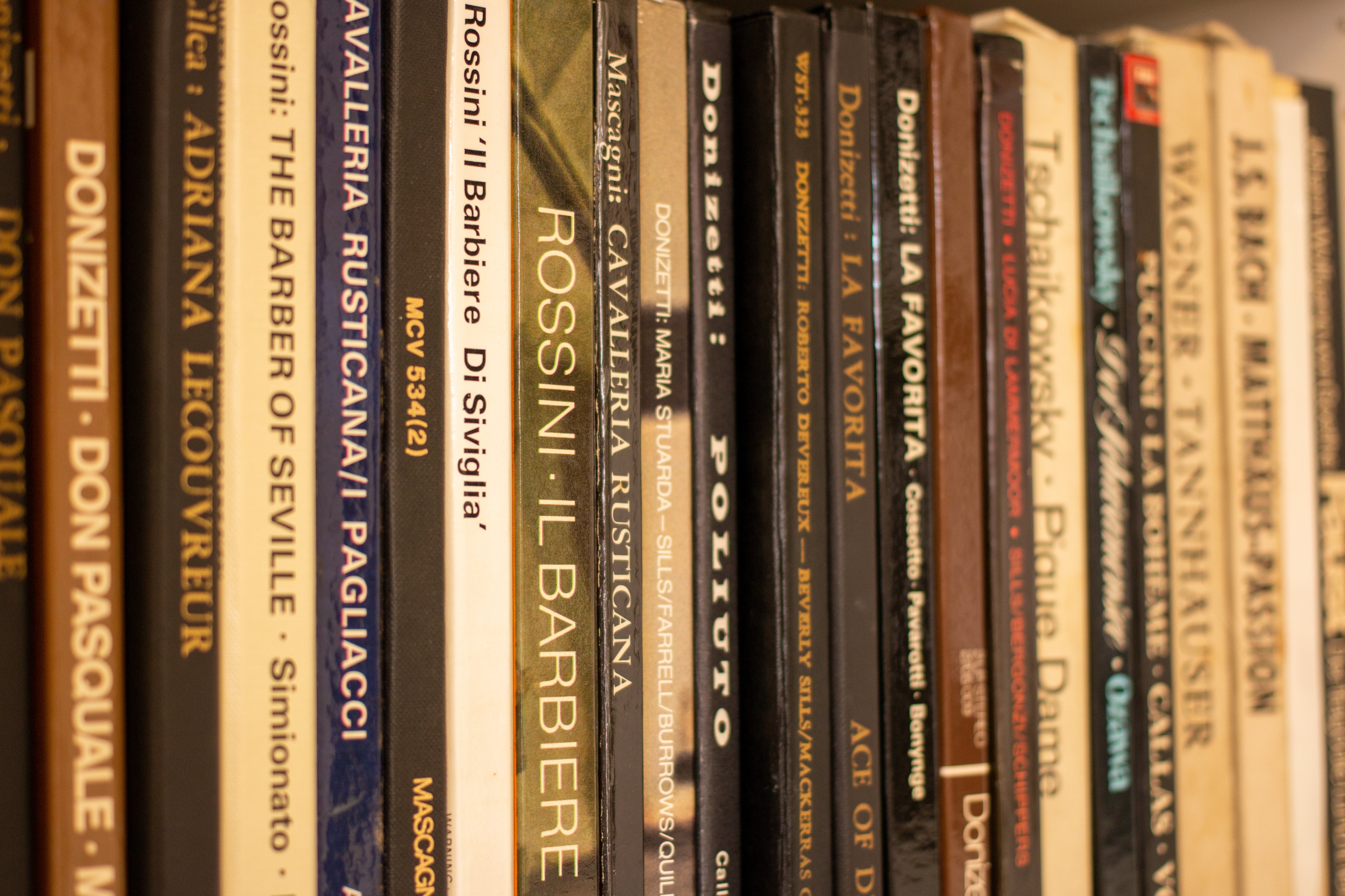 Ein kleiner Einblick in die Schallplattensammlung des Musikwissenschaftlichen Instituts mit Tschaikowsky, Donizetti und co.