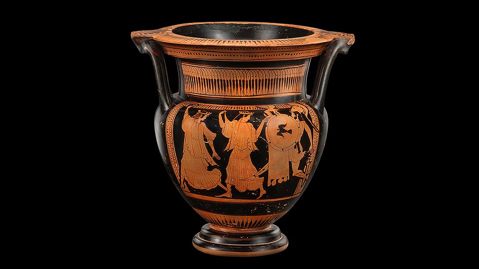 Abbildung: griechische Vase © Museum der Universität Tübingen/Valentin Marquardt