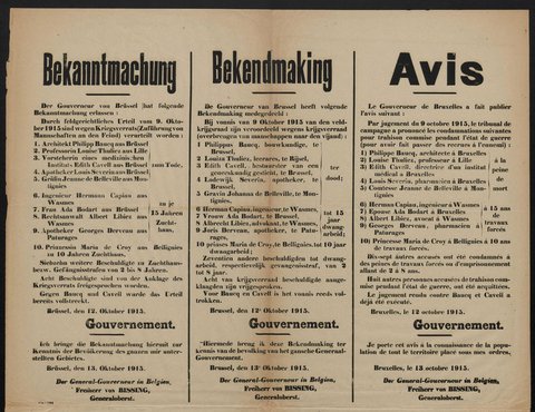© Universitätsbiblithek Tübingen Bild des Maueranschlags