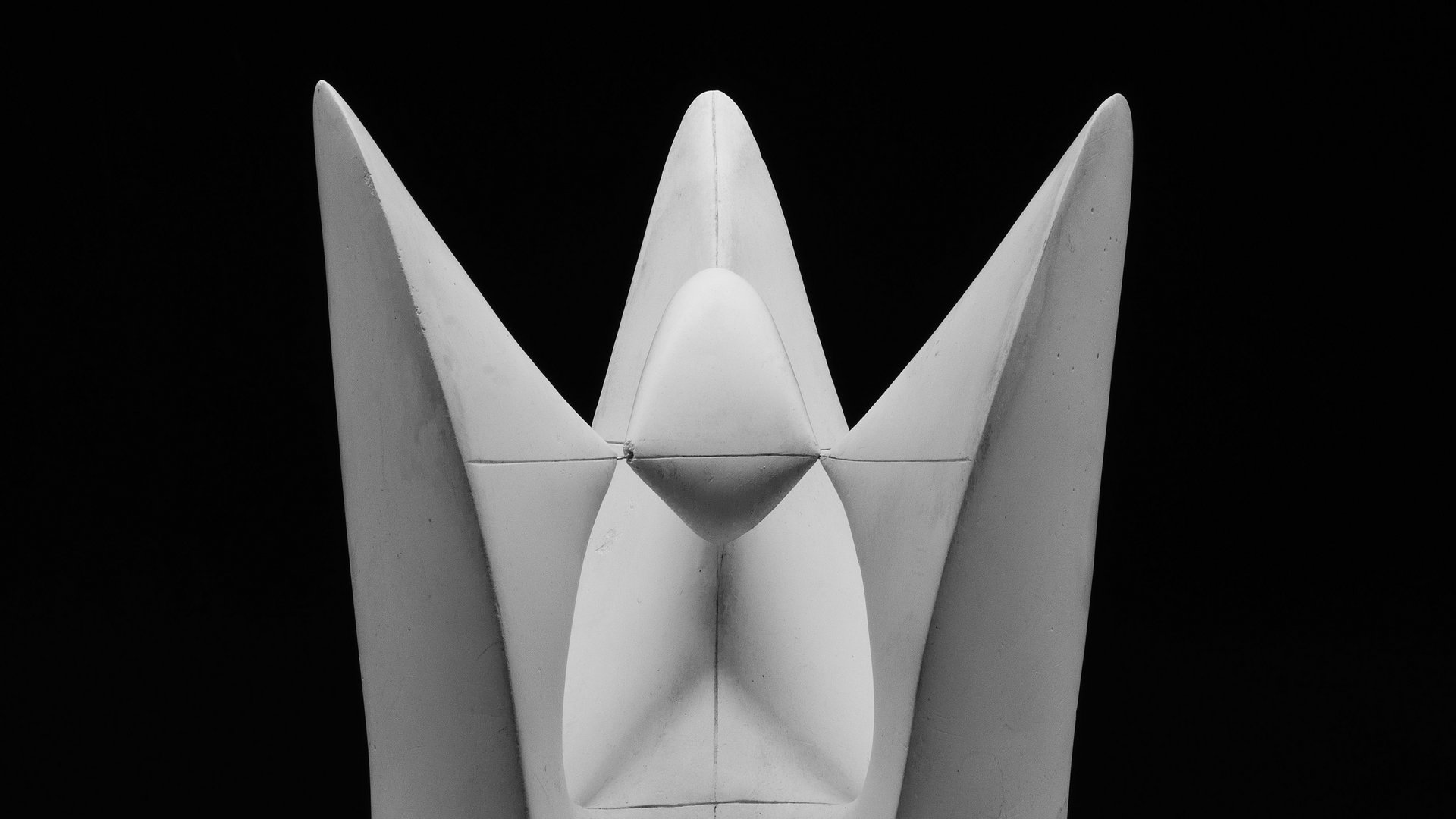 Cube with three singularities, Carl Rodenberg, Darmstadt, plaster | 1881