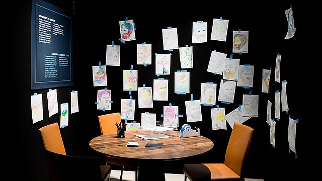 Demokratie im Kleinen (Mal-Station für Kinder)
