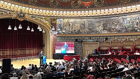 Eröffnungsveranstaltung der CIVIS Days 2026 im Ateneul Român der Universität Bukarest